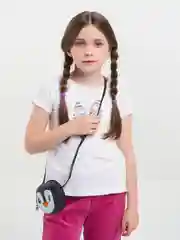 Черный сумка для девочек/детская сумка