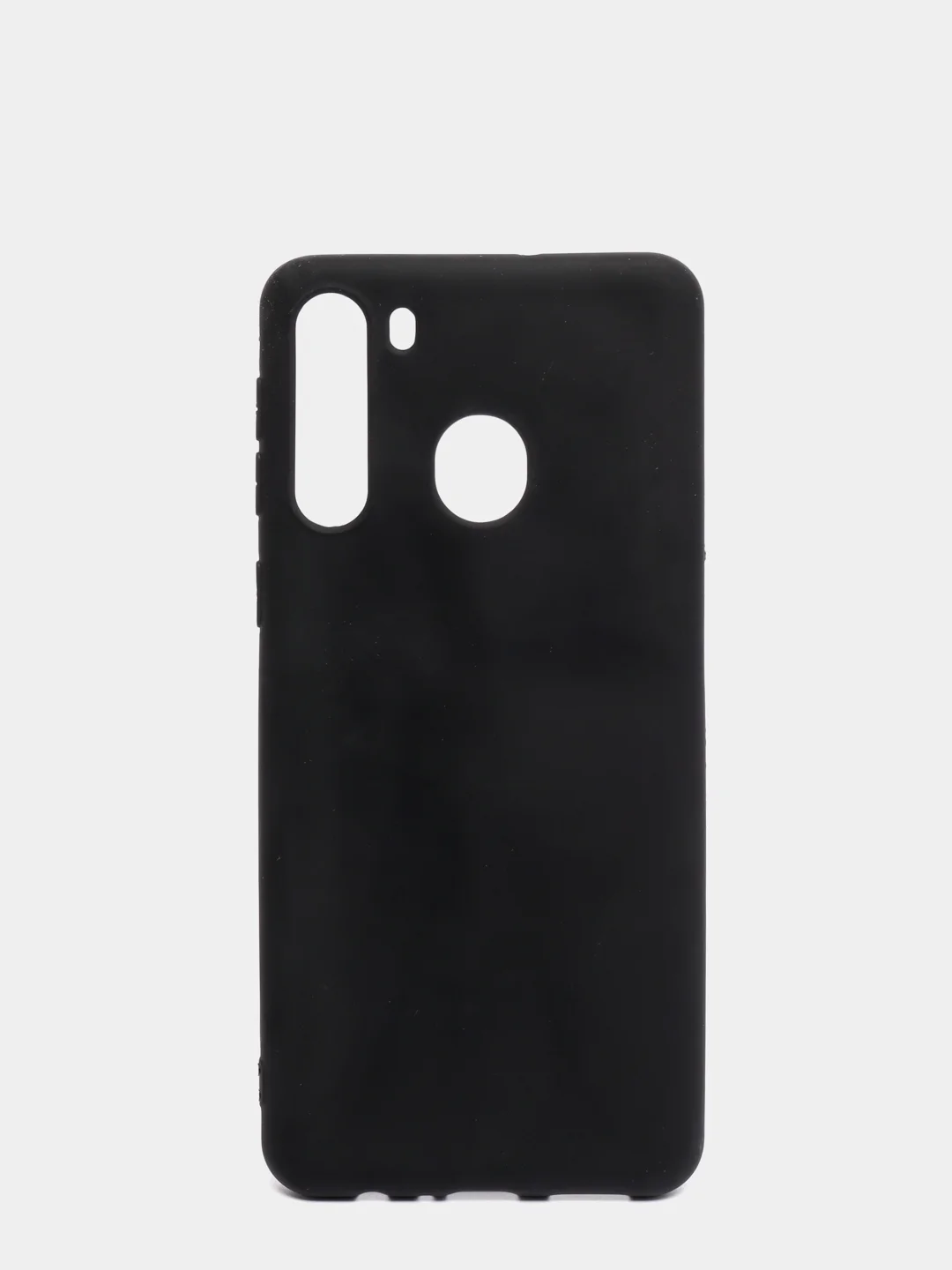 Чёрный матовый чехол Samsung A01 A10S, A11 A20 A30 A20S, A21 A21S A31 A40 A41, A50 A51 A71