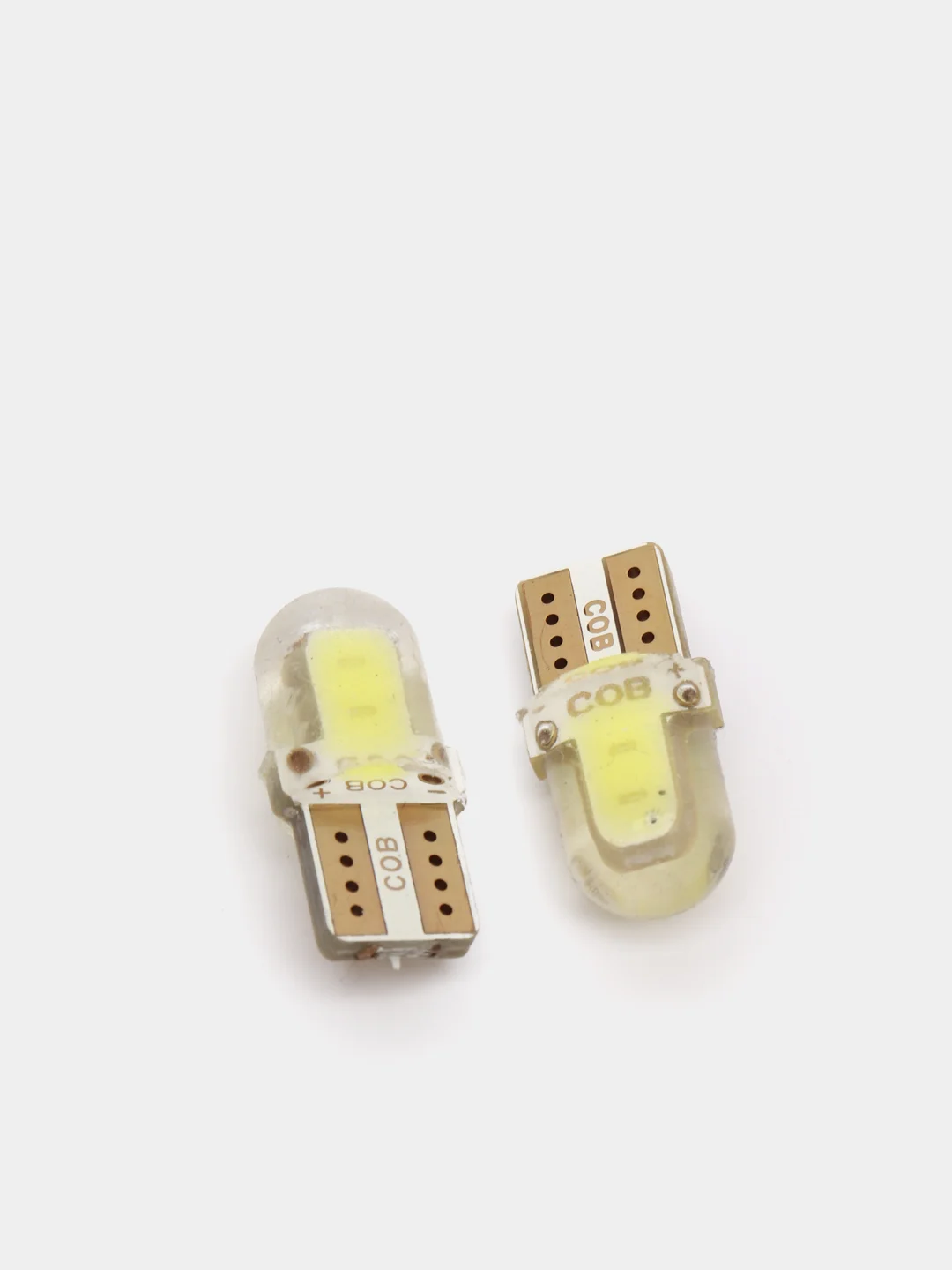 Габаритные LED лампы W5W T10 1-2-4 шт Светодиодные Лампочки габариты/огонь/салон/подсветка