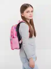 Розовый рюкзак детский для девочек, 2 вида