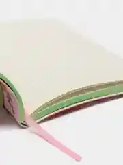 Записная книжка, 80 листов, из экокожи Greenwich Line "Vision. Birds", цветной срез