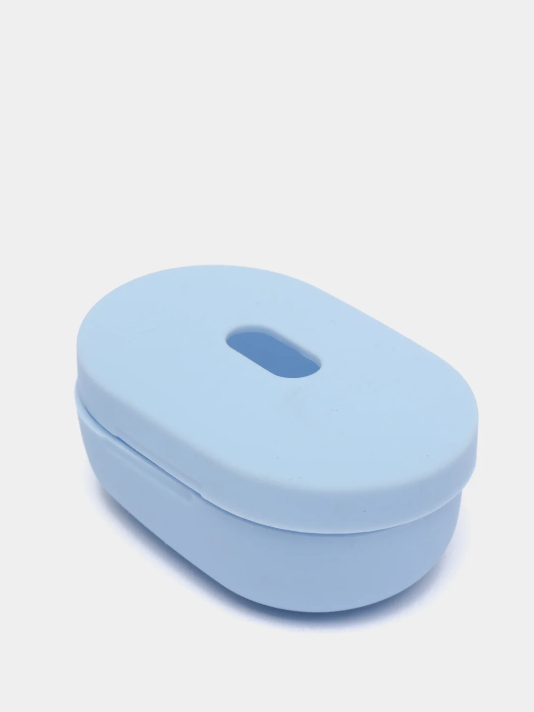 Небесно-голубой силиконовый чехол AirDots