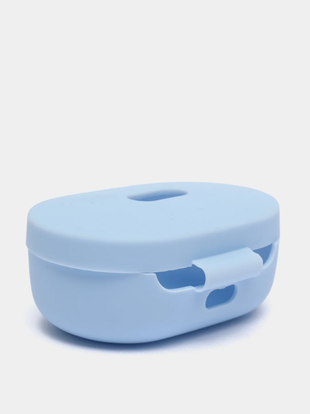 Небесно-голубой силиконовый чехол AirDots
