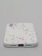 Белый чехол для iPhone 11, 12, 13, 13 Pro
