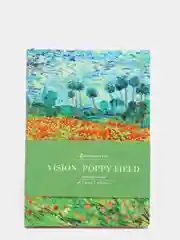 Записная книжка из экокожи "Vision. Van Gogh. Poppy field", 80 листов