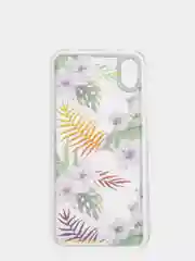 Лесной зеленый чехол Xiaomi Redmi 7A, Сяоми Редми 7А, прозрачный с рисунком
