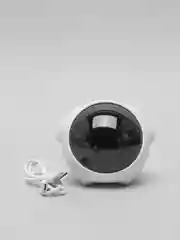 Белый настольный будильник-ночник Emoji, электронный