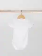 Коралловый боди детское с коротким рукавом и рисунком