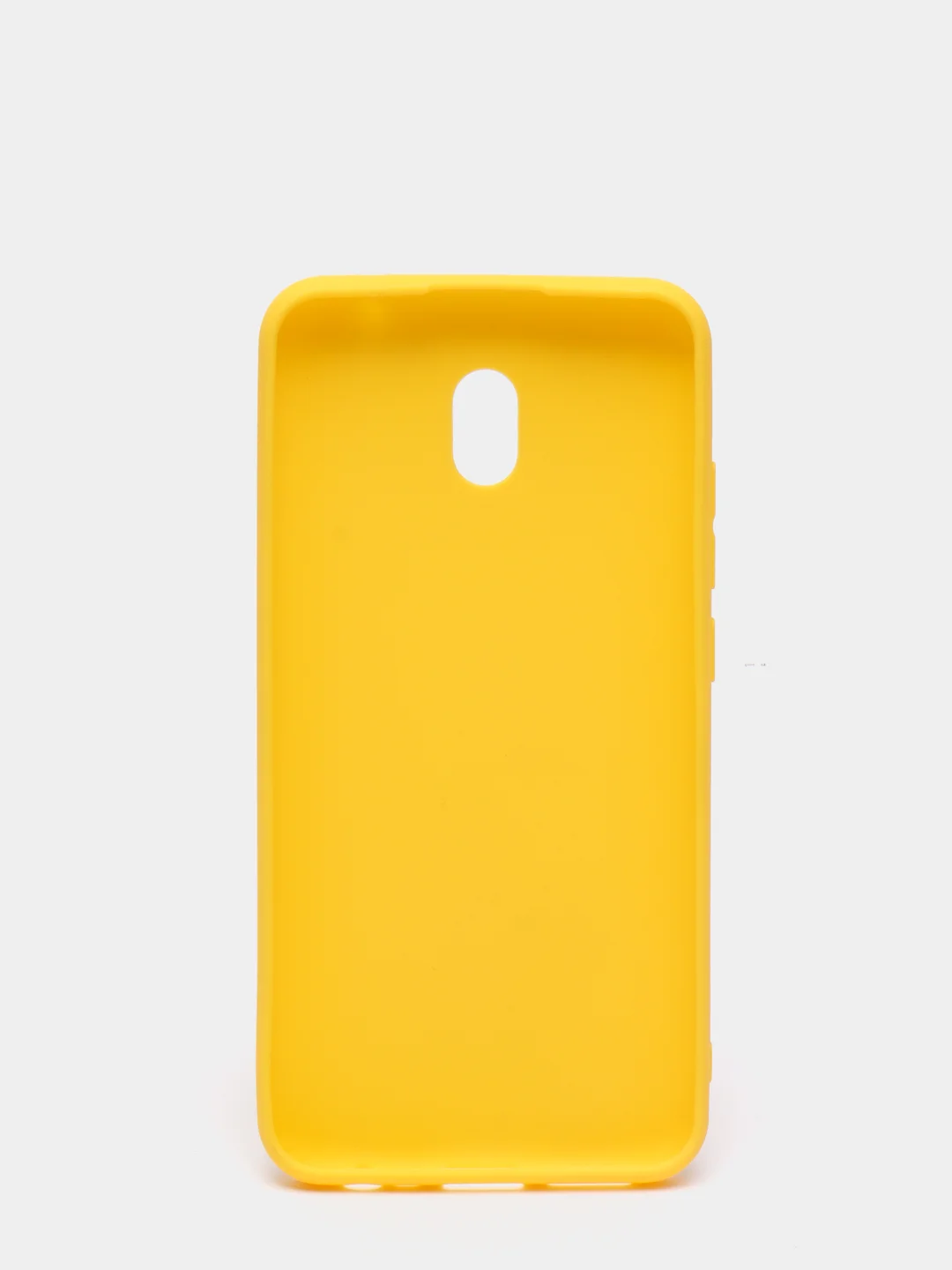 Желтый чехол Xiaomi Redmi 8a силиконовый