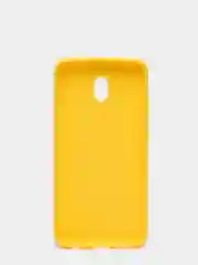 Желтый чехол Xiaomi Redmi 8a силиконовый