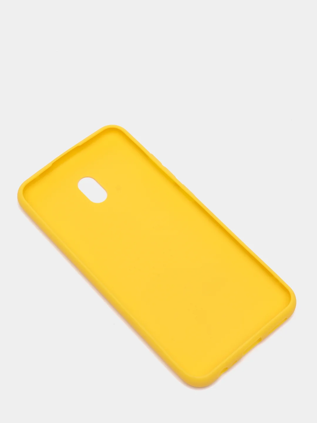 Желтый чехол Xiaomi Redmi 8a силиконовый