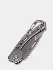 Серебряный складной нож из нержавеющей стали