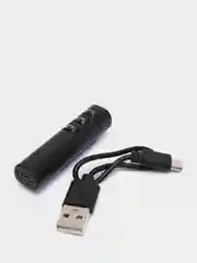Черный bluetooth-адаптер AUX, 3,5 мм