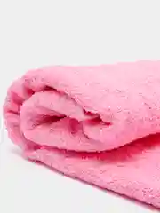 Розовый полотенце махровое, хлопковое