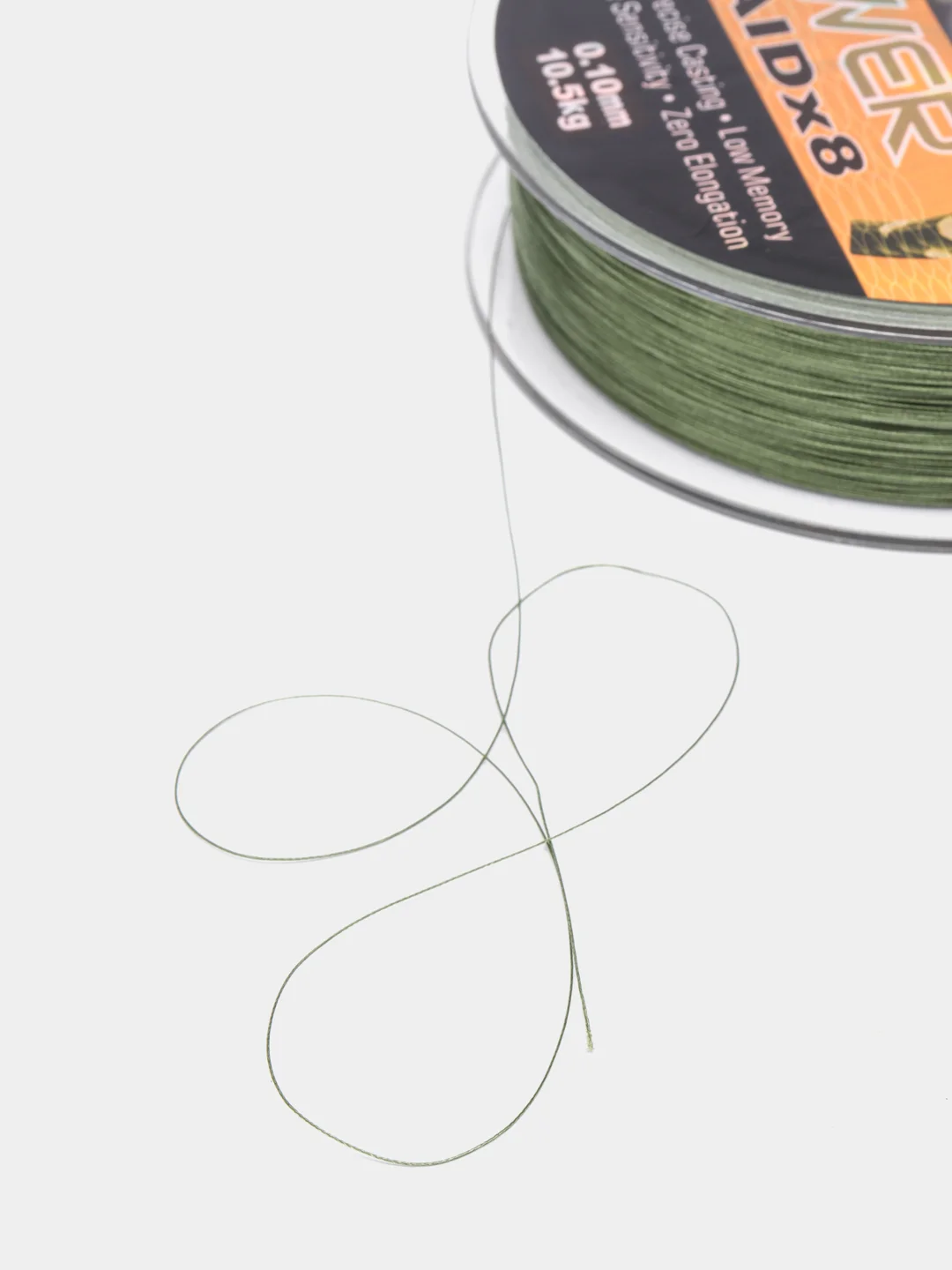 Зеленый леска плетенка Power BRAID Х8 рыболовная