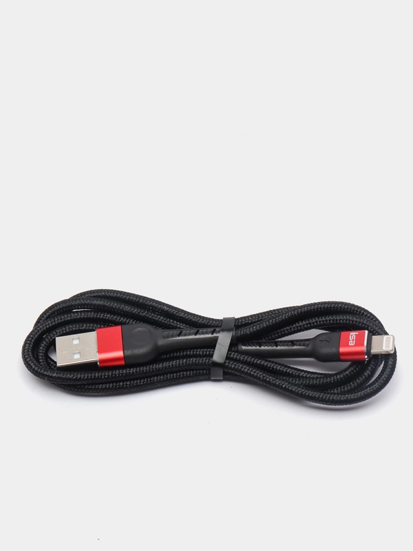 Кабель USB 8 pin для IPhon 1.0метр (чёрный)