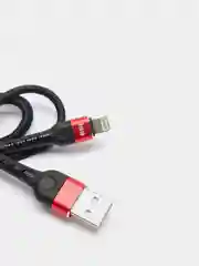 Кабель USB 8 pin для IPhon 1.0метр (чёрный)