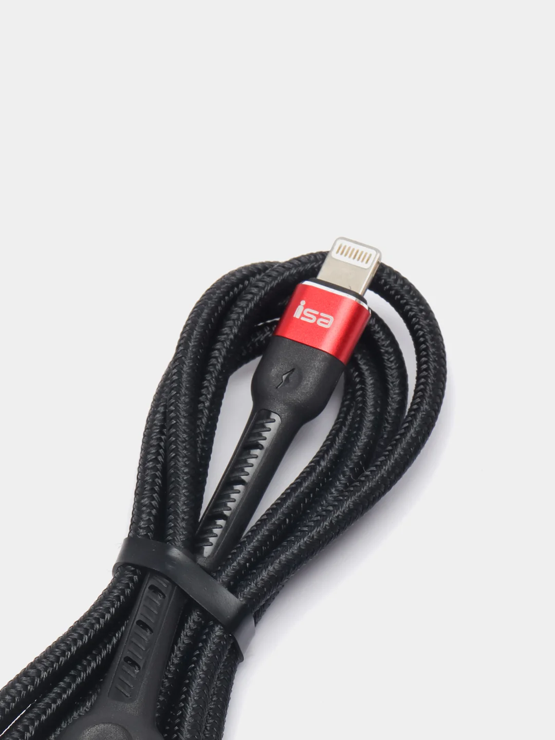Кабель USB 8 pin для IPhon 1.0метр (чёрный)