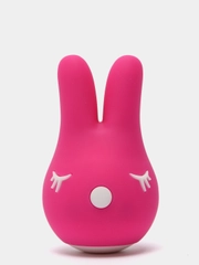Вибратор клиторальный Bunny, розовый, 6 режимов