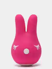 Вибратор клиторальный Bunny, розовый, 6 режимов