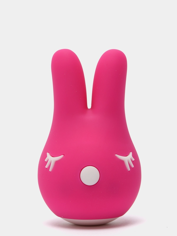 Вибратор клиторальный Bunny, розовый, 6 режимов