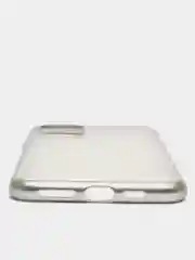 Серебряный чехол силиконовый для iphone/ 6/6s/7/8/se/xs/xsmax/xr/11/11pro/11promax с цветными рамками