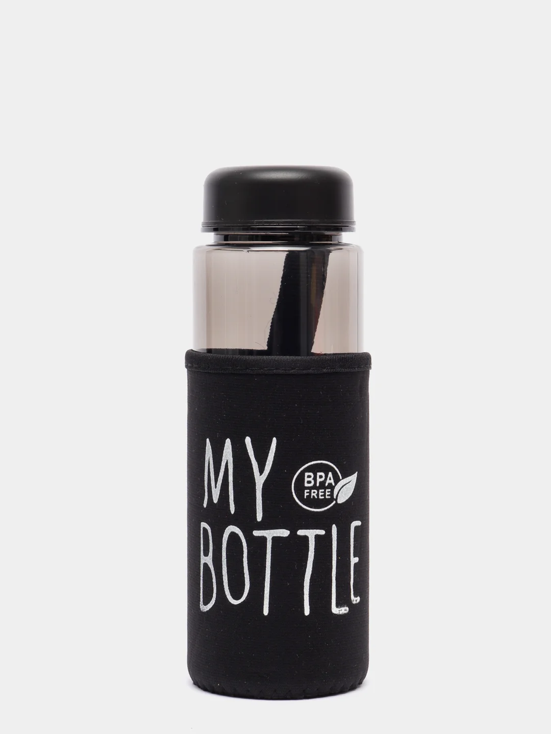 Черный my bottle в термочехле