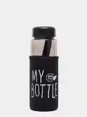 Черный my bottle в термочехле