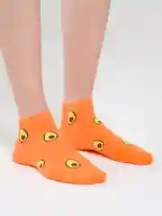 Оранжевый носки женские