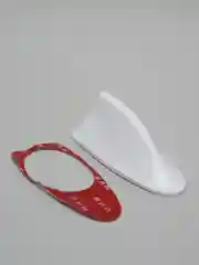 Белый антенна на крышу "Акулий радио плавник"