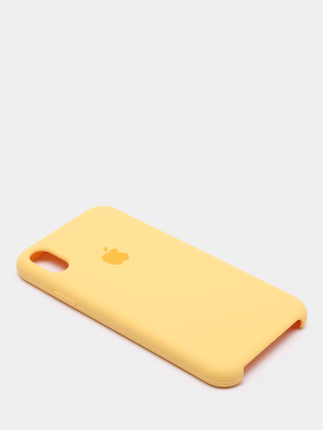 Желтый чехол силиконовый для iPhone  Silicone 7/8/,7/8 Plus,X/ XS,XS Max,XR,11,11 Pro,11 Pro Max