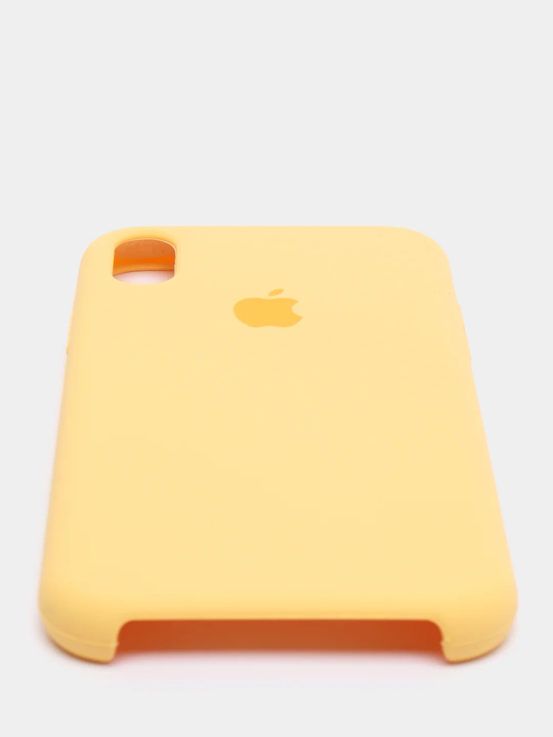 Желтый чехол силиконовый для iPhone  Silicone 7/8/,7/8 Plus,X/ XS,XS Max,XR,11,11 Pro,11 Pro Max