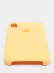 Желтый чехол силиконовый для iPhone  Silicone 7/8/,7/8 Plus,X/ XS,XS Max,XR,11,11 Pro,11 Pro Max