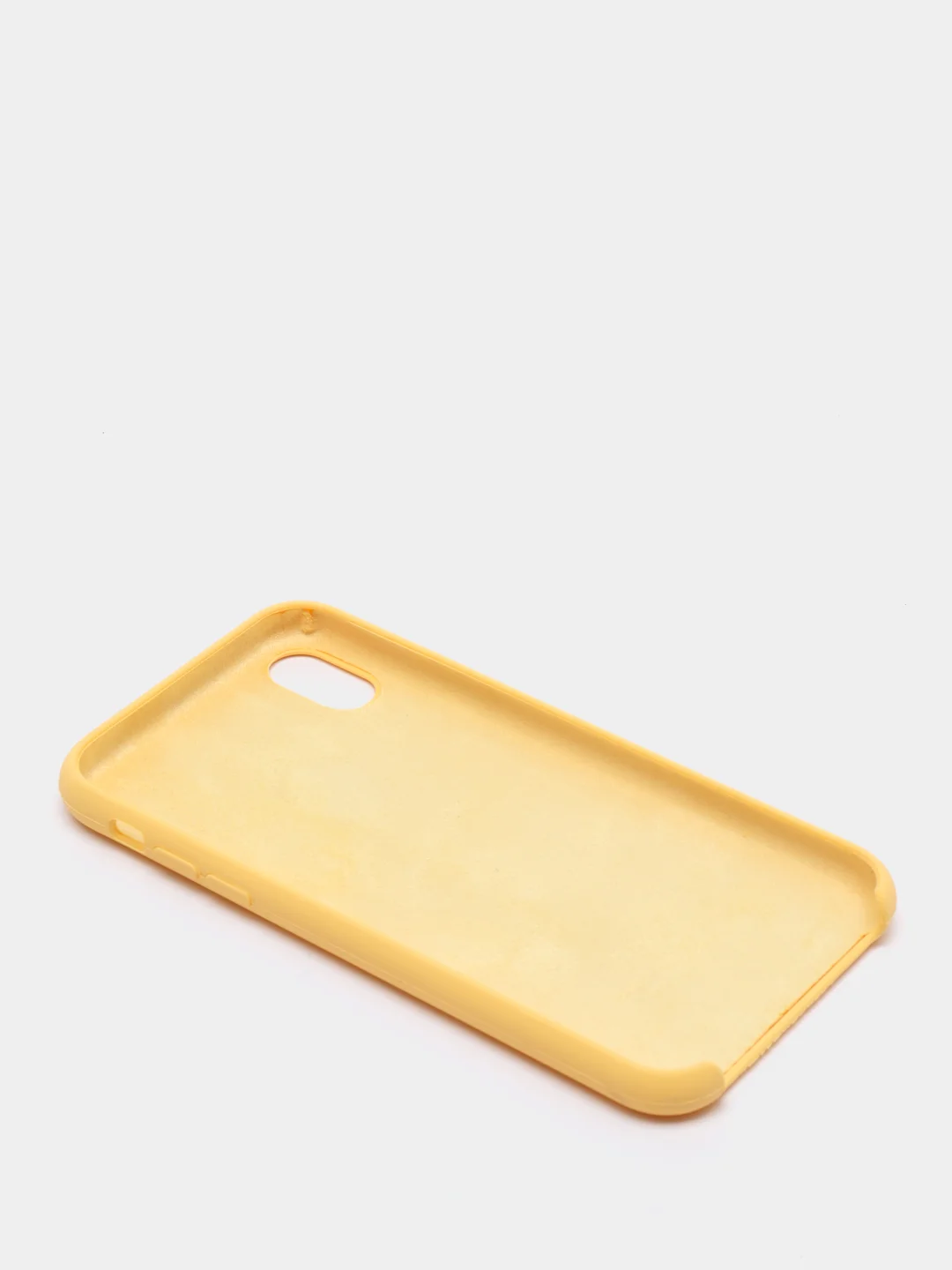 Желтый чехол силиконовый для iPhone  Silicone 7/8/,7/8 Plus,X/ XS,XS Max,XR,11,11 Pro,11 Pro Max