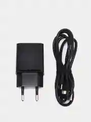 Черный сетевой блок питания Borofone BA52A, Lightning, Micro-USB, 2.1A