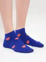 Синий носки женские