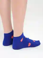 Синий носки женские