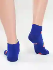 Синий носки женские