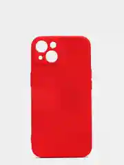 Красный чехол iPhone 13 Pro Max, силиконовый на айфон про макс