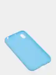 Голубой чехол Honor 8S / 8S Prime / Huawei y5 2019 силиконовый