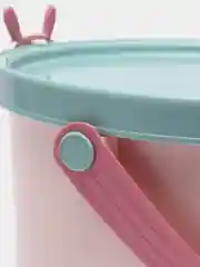 Конфетный ведро пластиковое с крышкой