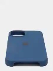 Темно-синий чехол Silicone Case для iPhone 13 / 13 Pro / 13 Pro Max с открытым низом