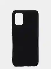 Чехол силиконовый черный матовый Samsung A02S / A02 / A22 / A32 / A12 / A51 / A21S / A31