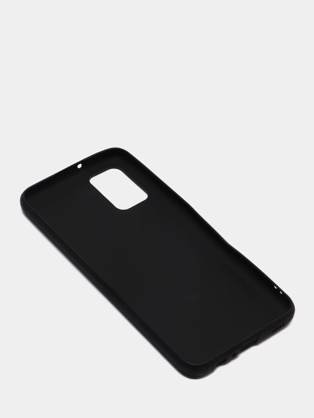 Чехол силиконовый черный матовый Samsung A02S / A02 / A22 / A32 / A12 / A51 / A21S / A31