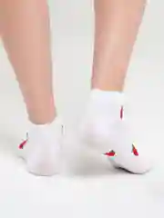 Красный носки женские