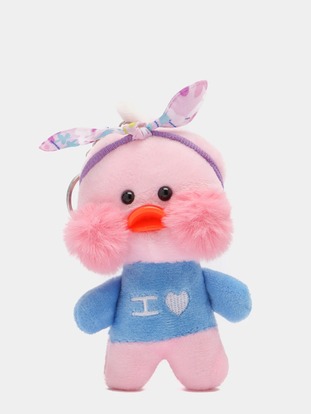 Синий брелок-игрушка "Уточка Lalafanfan"
