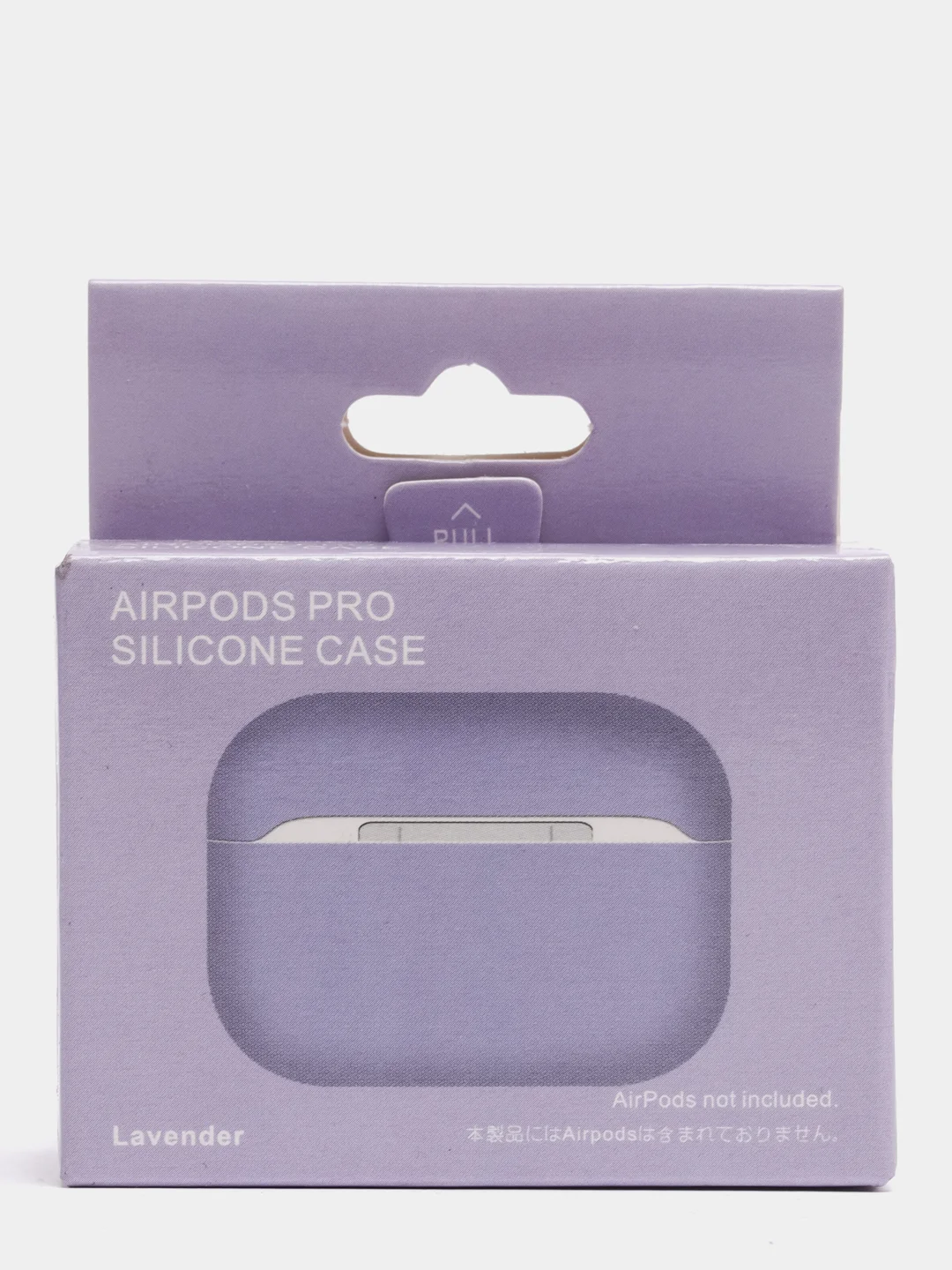Лавандовый силиконовый чехол для AirPods 1 и 2