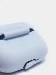 Небесно-голубой силиконовый чехол для AirPods 1 и 2