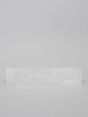 Наклейка на авто Old School