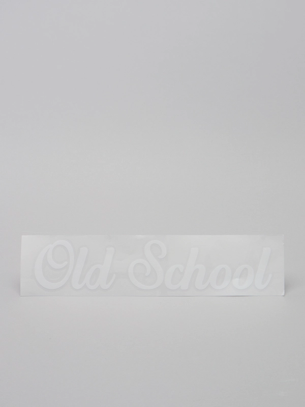 Наклейка на авто Old School